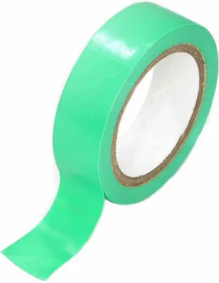 Image de Ruban isolant vert PVC 10 mètres