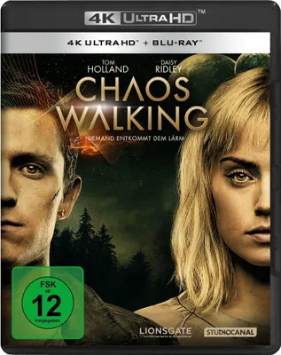 Obrázek produktu pro PLAION 1075430, Film, Blu-ray, Německý, Angličtina, 109 min, CHAOS WALKING, Sci-fi