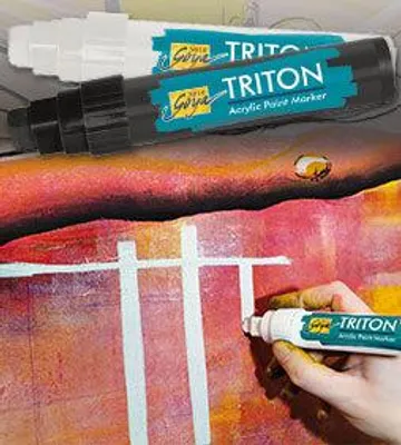 Produktbild von KREUL SOLO GOYA TRITON Acrylmarker 15 mm - 17 - Weiß
