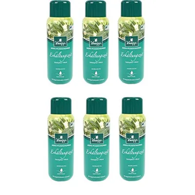 Zdjęcie produktu dla Kneipp Aroma-Pflegeschaumbad Erkältungszeit Eucalyptus, 6er Pack (6 x 400 ml)
