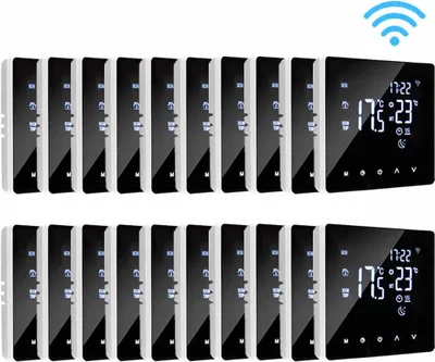 Zdjęcie produktu dla 20X Tuya WiFi Smart Thermostat ogrzewanie podłogowe ogrzewanie wodne termostat pokojowy regulator temperatury, sterowanie aplikacją dla domu biura szkoły hotelu 3A - Biały