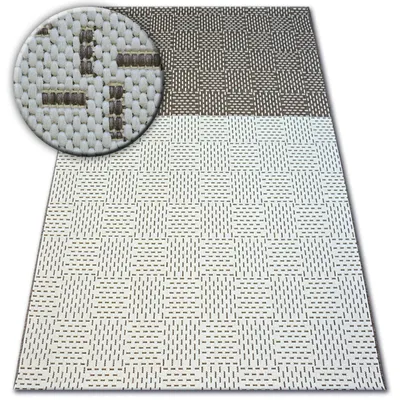 Immagine prodotto di Tappeto DI SPAGO SIZAL FLAT 48722/608 bicolore crema marrone marrone 200x290 cm