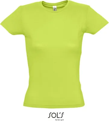 Produktbild von SOLs 11386 | Damen T-Shirt Miss - Farbe: Apple Green - Größe: M