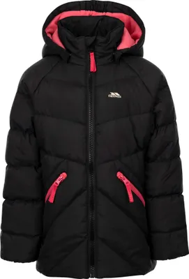 Immagine prodotto di Trespass - Giacca trapuntata "Annah" per bambini TP6613 (128) (Nero)