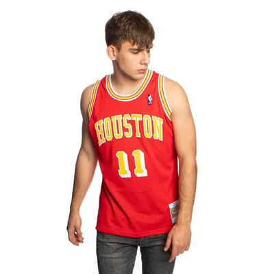 Obrázek produktu pro Basketbalový dres Mitchell & Ness Houston Rockets #11 Yao Ming university red Swingman Jersey - M