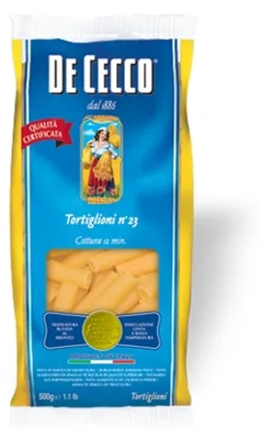 Immagine prodotto di Nudeln Pasta Tortiglioni n° 23 5 x 500 gr. - De Cecco