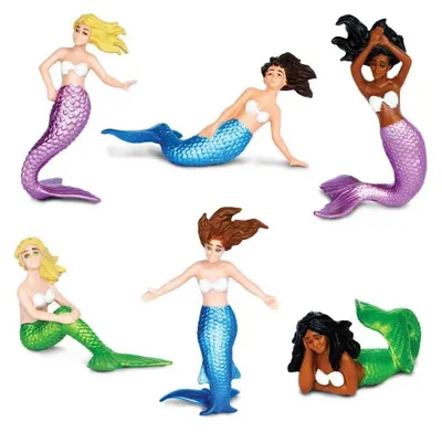 Produktbild von Safari Ltd Mermaids Designer Toob Figur Mehrfarbig Kinder Mehrfarbig One Size