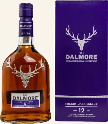Produktbild von Dalmore 12 Jahre - Sherry Cask Select - Highland Single Malt Scotch Whisky