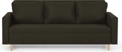 Produktbild von 3-Sitzer-Sofa mit Schlaffunktion KEN - Dunkelbraun