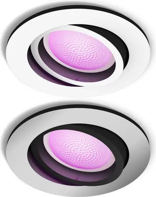 Immagine prodotto di Illuminazione da incasso a LED Phlips HUE Centura RGBW 5,7 W 350 lm 2000-6500 K bianco - compatibile con SMART HOME di hornbach
