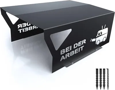 Produktbild von Mähroboter Garage | Carport Überdachung für Rasenroboter | Passend für Sileno Husquarna Automover Indego | 60x78x33cm | Metall
