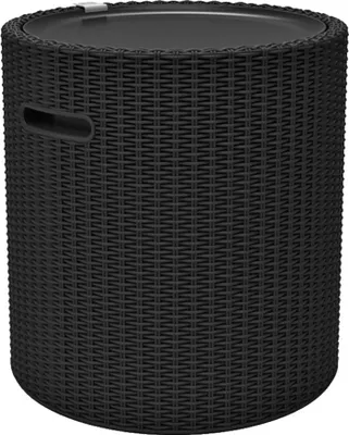 Obrázek produktu pro Zahradní stolek úložný COOL STOOL Ø 44 cm antracitový