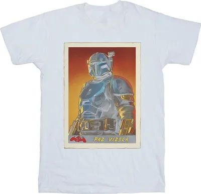 Produktbild von Star Wars - "The Mandalorian" T-Shirt für Herren BI47412 (4XL) (Weiß)
