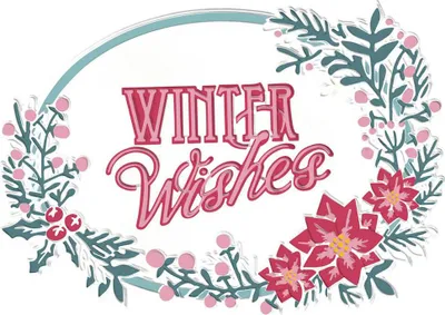 Zdjęcie produktu dla Folder do wytłaczania 3D Textured Impressions Sizzix - Winter Wishes