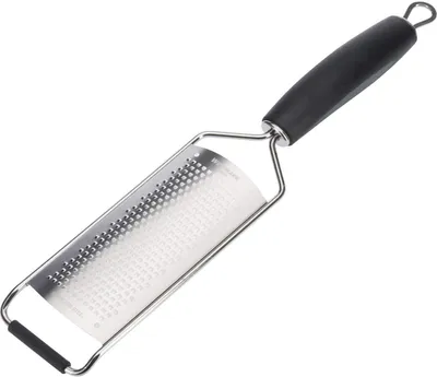 Zdjęcie produktu dla Westmark Technicus-Square, Tarka płaska, Czarny, Stal nierdzewna, Plastik, Stal nierdzewna, Oczko do wieszania, 65 mm, 28 mm