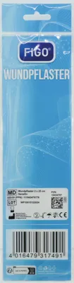 Produktbild von FIGO Wundverband 50x6cm (2x25cm) Pflaster sensitiv