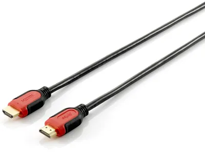 Immagine prodotto di Equip 119342 cavo HDMI 2 m HDMI tipo A (Standard) Nero, Rosso