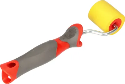 Produktbild von KOTARBAU® Tapeten-Andrückroller 45mm mit Gummirolle und Kunststoffgriff