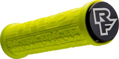 Image de Grips Race Face Grippler 30 mm avec verrouillage jaune AC990085