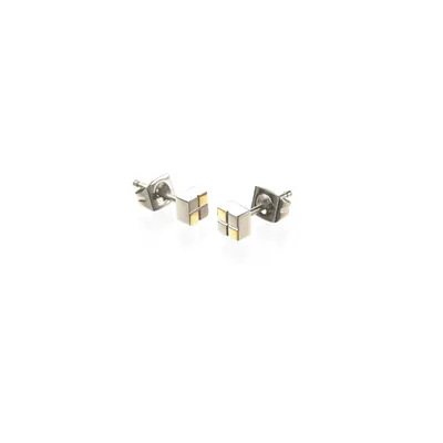 Produktbild von Boccia Damen Ohrstecker 0518-03 Titan bicolor
