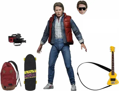 Zdjęcie produktu dla NECA Powrót do przyszłości Marty McFly Ultimate Action Figure 18 cm