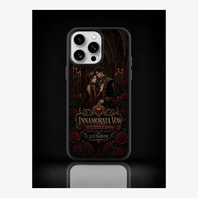 Produktbild von iPhone 15 Pro Max Hülle Handyhülle Schutzhülle Case mit Liebesschwur Motiv – LUNØIR ©