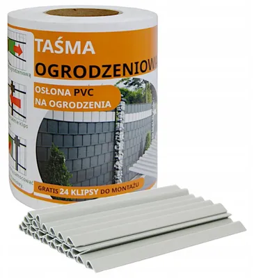 Immagine prodotto di EKSPAND | Nastro schermante - 19 cm x 35 m - Bianco - Resistente ai raggi UV - Incl. 24 clip - Resistente alle intemperie