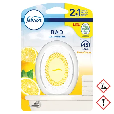 Produktbild von Febreze Osvěžovač vzduchu do koupelny Citrusová svěžest 1 kus, 7,5 ml