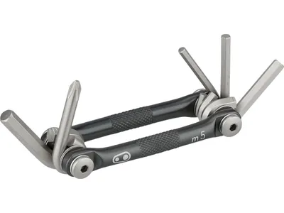 Produktbild von Crankbrothers M5, Werkzeug für Fahrräder, Fahrrad-Universalwerkzeug, Schwarz, Silber, 3,4,5,6 mm, Phillips, 89 mm