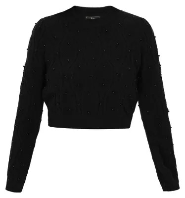 Zdjęcie produktu dla Sweter damski NAEMI - czarny, XS/S
