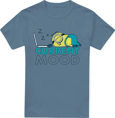 Produktbild von Minions - "Monday Mood" T-Shirt für Herren TV2210 (S) (Indigoblau)