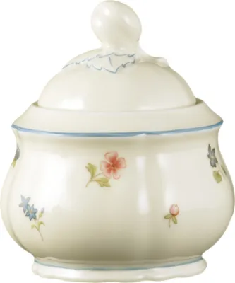 Produktbild von Zuckerdose 0,21 l - Seltmann Weiden Marieluise elfenbein Streublume 30308