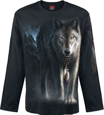 Produktbild von Spiral Langarmshirt Herren From Darkness schwarz M