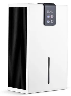 Produktbild von Elektrischer Luftentfeuchter für Räume, Bautrockner, weiß, 2800 ml