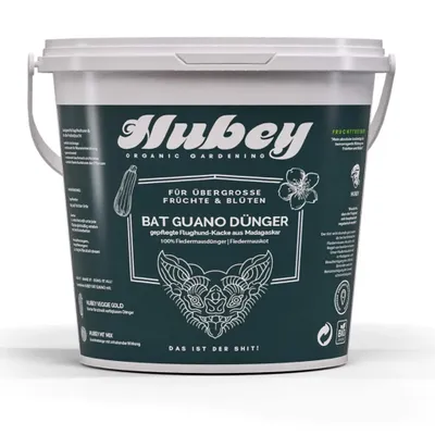 Hubey Bat-Guano Pulver, Fledermausdnger 1 kg Dnger