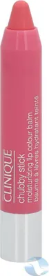 Produktbild von Clinique Chubby Stick Moisturizing Lip Colour Balm, Lippenbalsam, Violett, Frauen, Sheabutter, Feuchtigkeitsspendend, Nährend, Woppin Watermelon