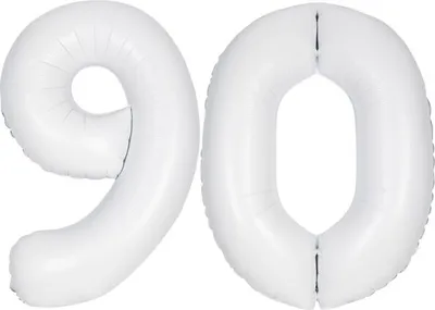 Produktbild von XXL Folienballon Zahl bunt Geburtstag Jubiläum Zahlenballon Riesenfolienballon Geburtstagsdeko