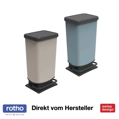 Produktbild von Treteimer 40 l PASO ECO, Farbe:Cappuccino