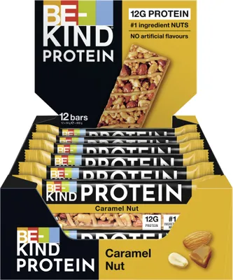 Produktbild von BE-KIND Protein Nut Bar (12x50g) Caramel Nut - Riegel - Protein-Riegel