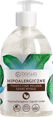 Obrázok produktu pre BARWA Hypoalergénne tradičné poľské sivé tekuté mydlo - 500 ml