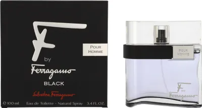 Produktbild von S. Ferragamo F By Ferragamo Black Edt Spray
