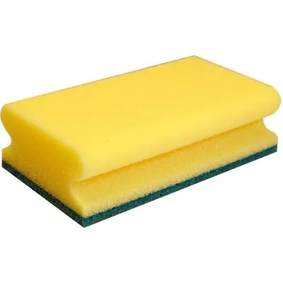 Produktbild von Reinigungsschwamm Classic 15x9,5x4,5cm gelb VE=10 Stück