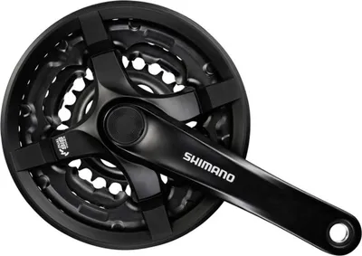 Obrázek produktu pro kliky Shimano FC-TY501 3x6/7/8 42/34/24z 175mm černé s krytem orig. balen