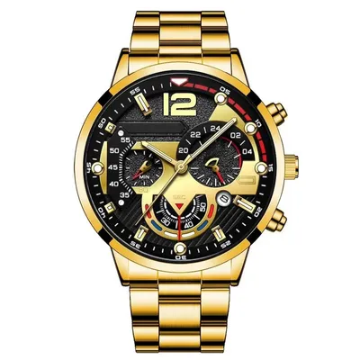 Produktbild von ZA-25945 Herrenuhr - Eleganz in Gold KP25945