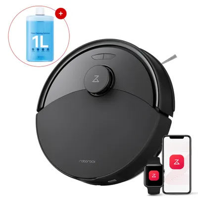 Produktbild von Roborock Q10 PF Staubsauger Roboter 10000 Pa(Upgrade von Q8 max) Dual Anti-Tangle-System, inkl. 1000ml Bodenreiniger, ReactiveTech-Hindernisvermeidung
