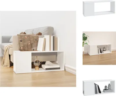 Obrázek produktu pro vidaXL TV skříňka bílá 80x24x32 cm materiál na bázi dřeva - TV nábytek