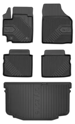 Immagine prodotto di Tappetini 3D TPE + baule DryZone per Suzuki Celerio 2014- 5 pezzi