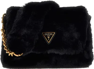 Produktbild von GUESS SAMIA FLAP SHOULDER BA Schwarz