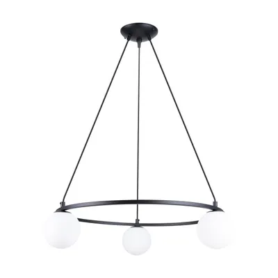 Produktbild von SOLLUX Beleuchtung YOLI 3 Kronleuchter - Beleuchtung con 3 Quellen de luz G9 - Glühbirnen nicht inbegriffen - Minimalistischer Kronleuchter für Wohnzimmer Schlafzimmer - Moderner Kronleuchter für Schlafzimmer -- 65x65x98cm