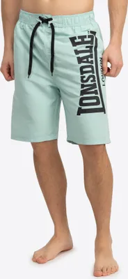 Immagine prodotto di Pantaloncini da spiaggia da uomo regular fit RADMOOR Aqua/Nero 3XL Lonsdale